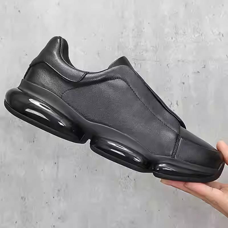 Men's cowhide air cushion casual shoes