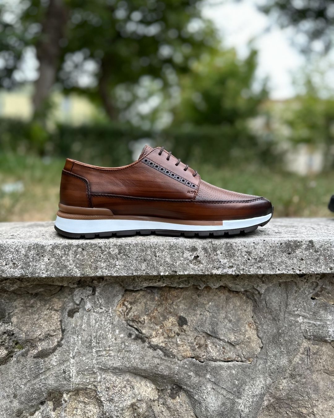 Men's Cowhide Breathable Leather Shoes