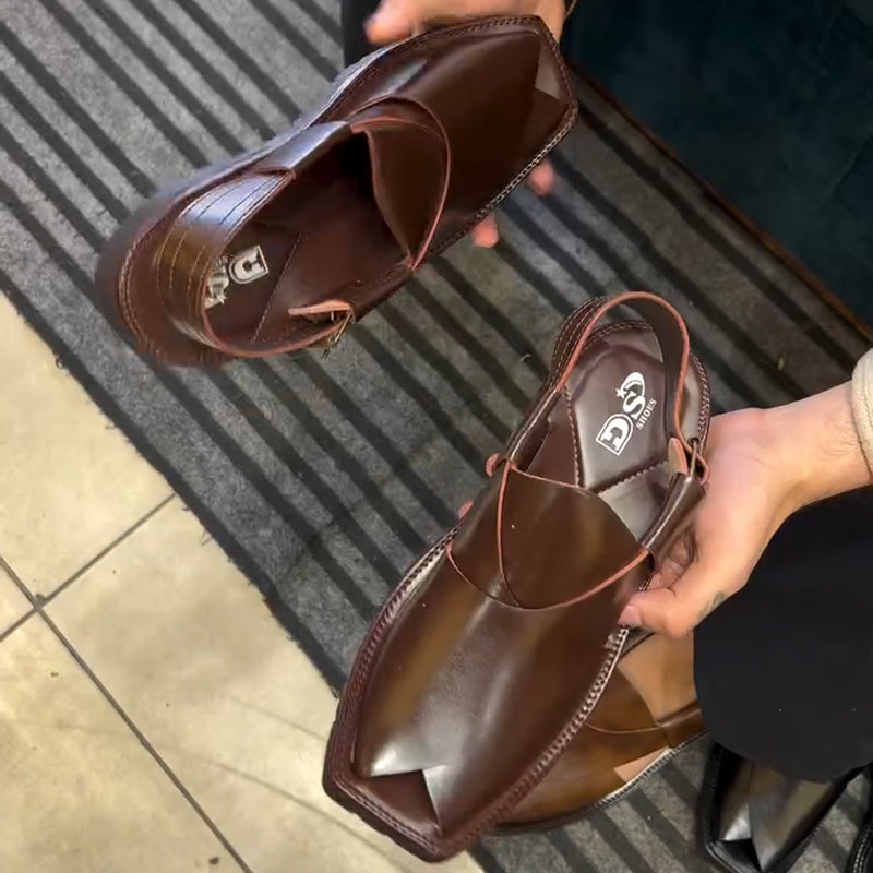 D0317 Men's high quality leather sandals