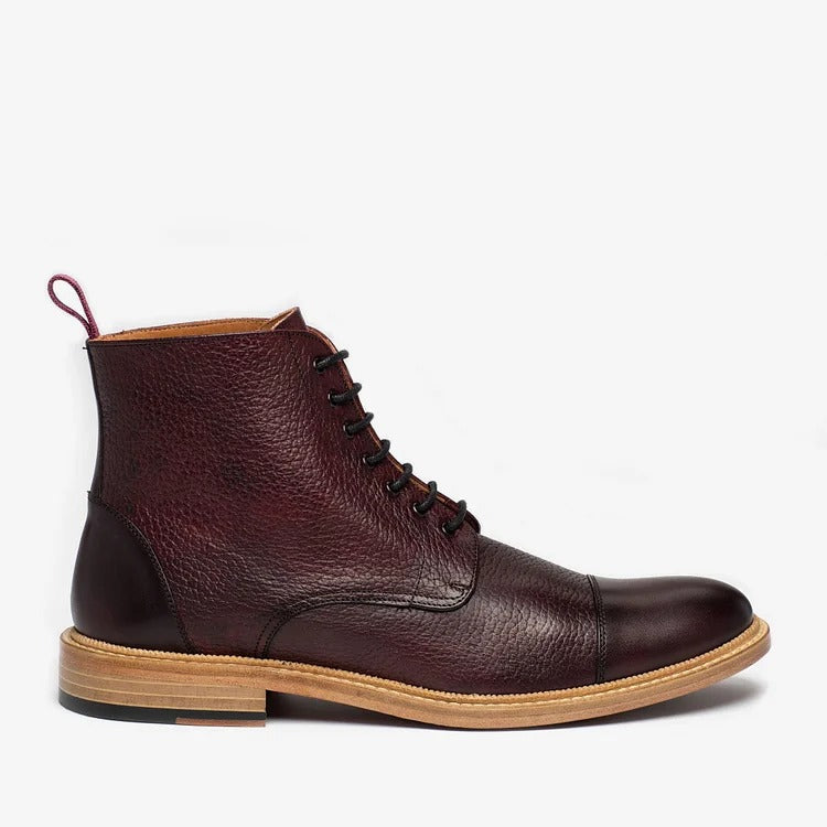 The Rome Boot in Oxblood