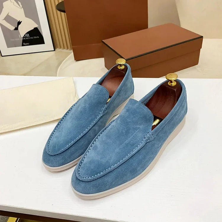 Men's Comfort Soft Sole Slip-on Suede Loafers