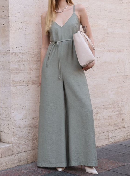 Chic Sling Loose Jumpsuit