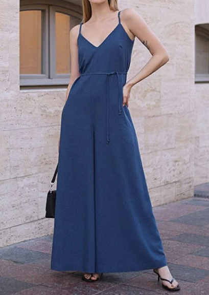 Chic Sling Loose Jumpsuit
