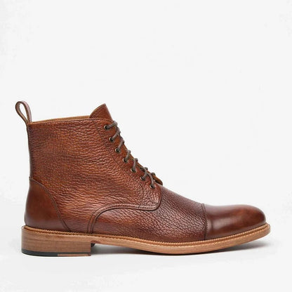 The Rome Boot in Oxblood