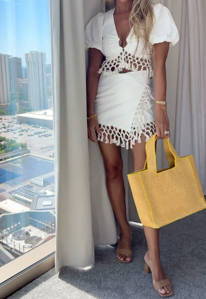 Flirty Vacation Outfit