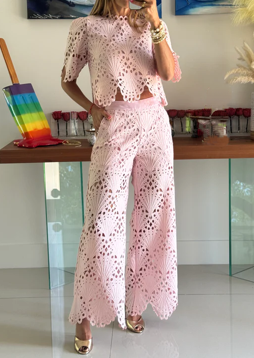 The Classy Lace 2pc Suit