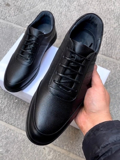 ✅High -quality Dedication✅Men's Classic Handmade Soft Genuine Leather Casual Shoes