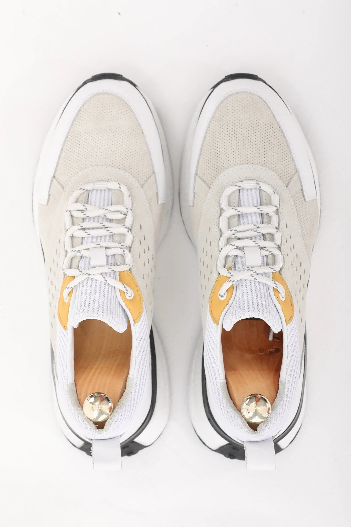 100% Natural Calf Leather Casual Sneaker