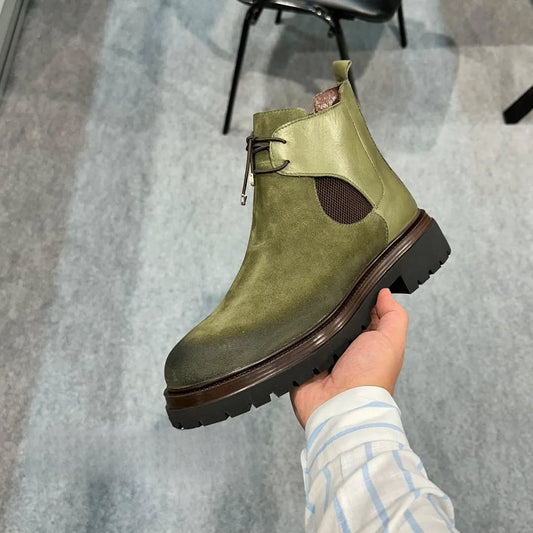 Men's new stylish and elegant ankle boots