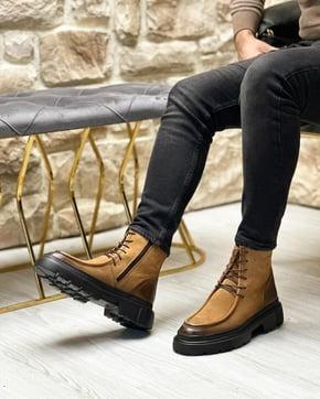 Men's fashionable gradient high luxury Martin boots