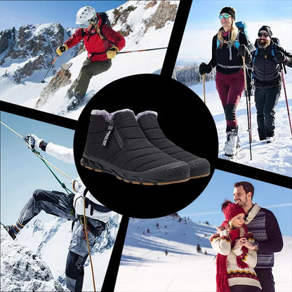 Outdoor waterproof snow boots