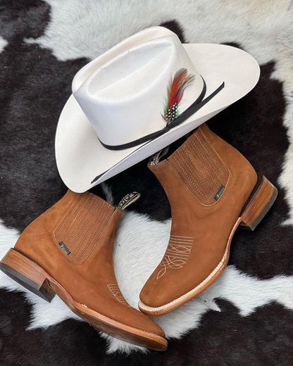 Retro Cowboy Short Boots