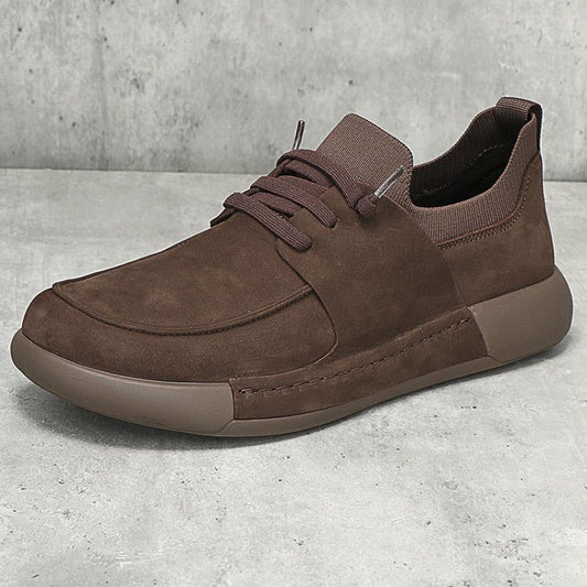 Men's fur casual slip-on