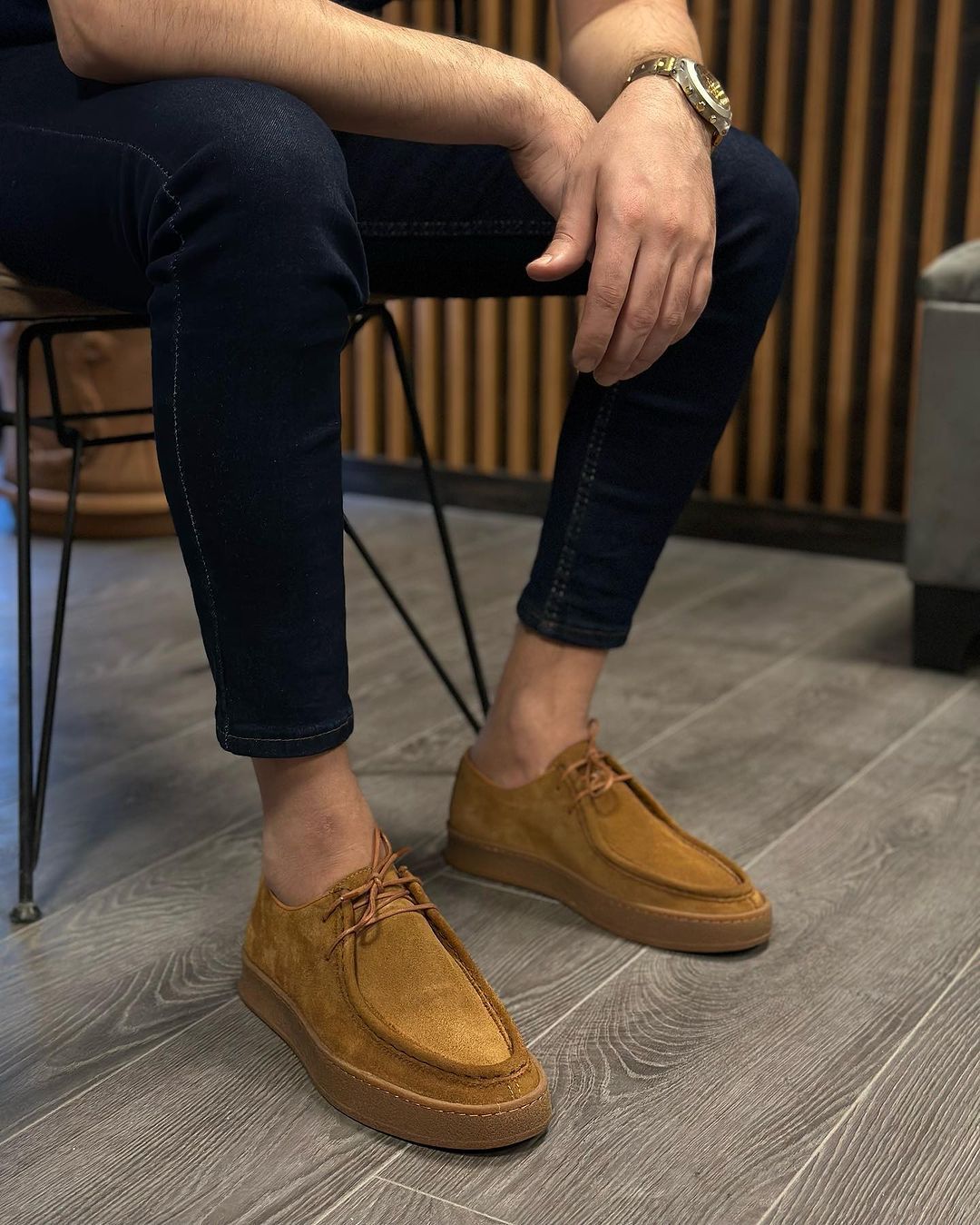 ✅High -quality Dedication✅Men's British Handmade Suede Leather Classic Casual Shoes