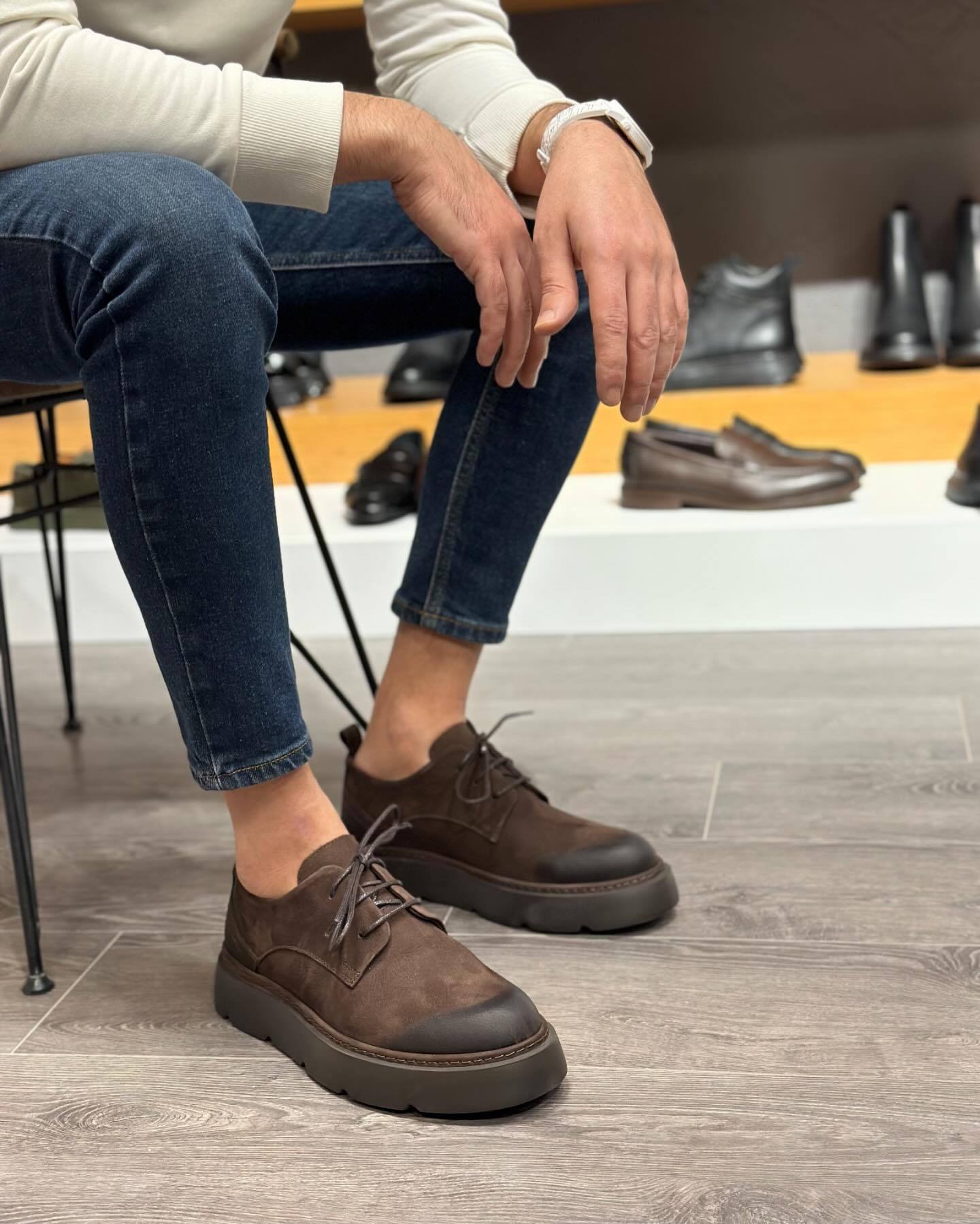 ✅High -quality Dedication✅Men's New Suede Thick-soled High-end Casual Shoes