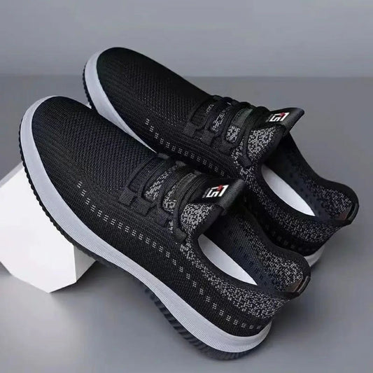 Men's mesh breathable soft sole casual shoes