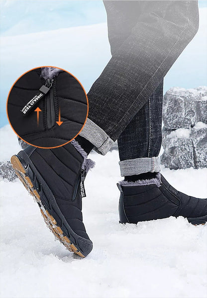 Outdoor waterproof snow boots