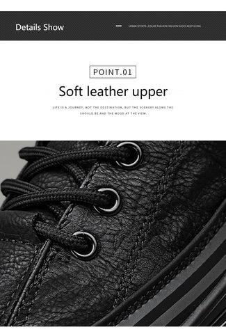 🔥Limited Time Offer 49% OFF🔥New Genuine Leather Soft Sole Waterproof Casual Shoes