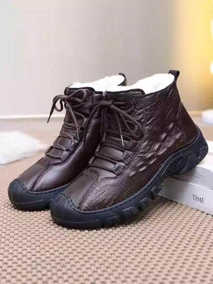 Men's soft leather boots