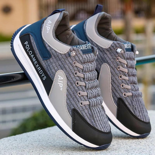 Men's corduroy casual sneakers