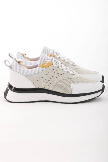 100% Natural Calf Leather Casual Sneaker