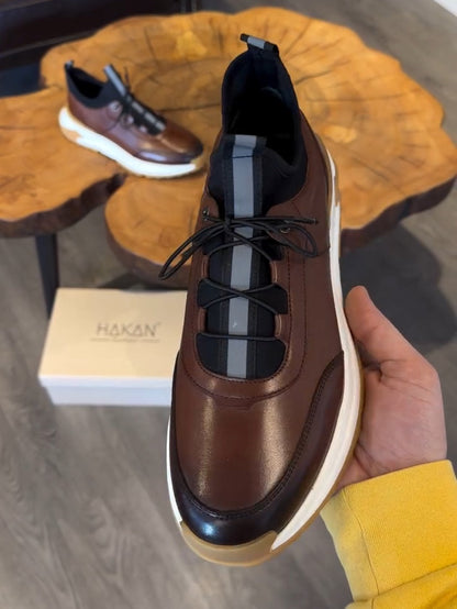 ✅High -quality Dedication✅Men's Handmade Smooth Leather Casual Shoes