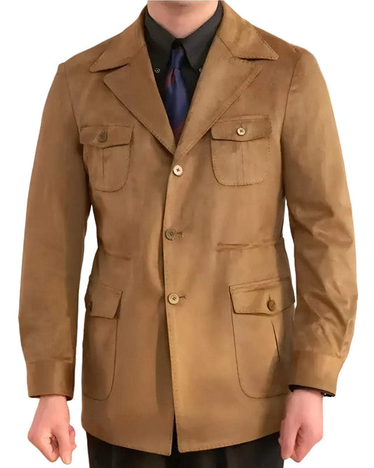 Suede Safari Jacket