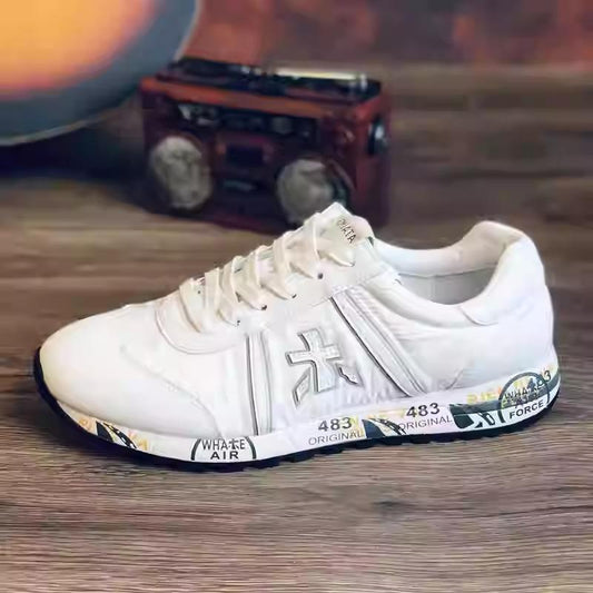 Men's Cross Pattern Forrest Gump Sneakers