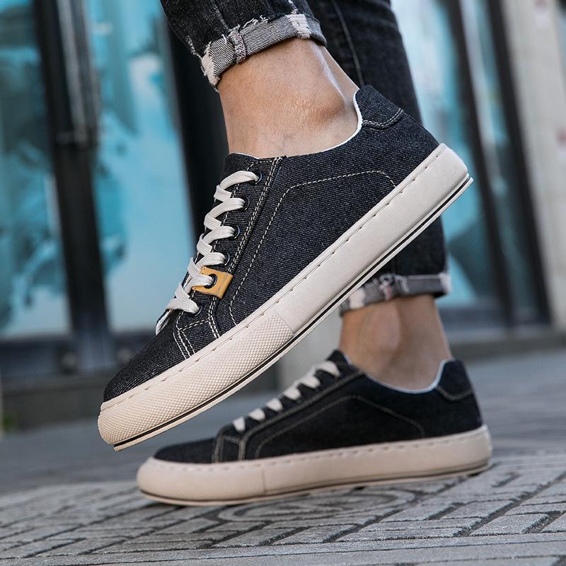 New Men's Breathable Denim Casual Non-slip Casual Shoes