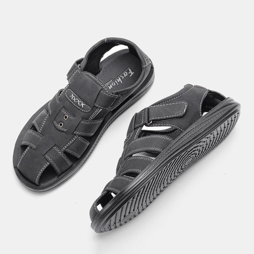 🔥Limited Time Offer 49% OFF🔥Men's New Beach Comfortable Leather Casual Sandals