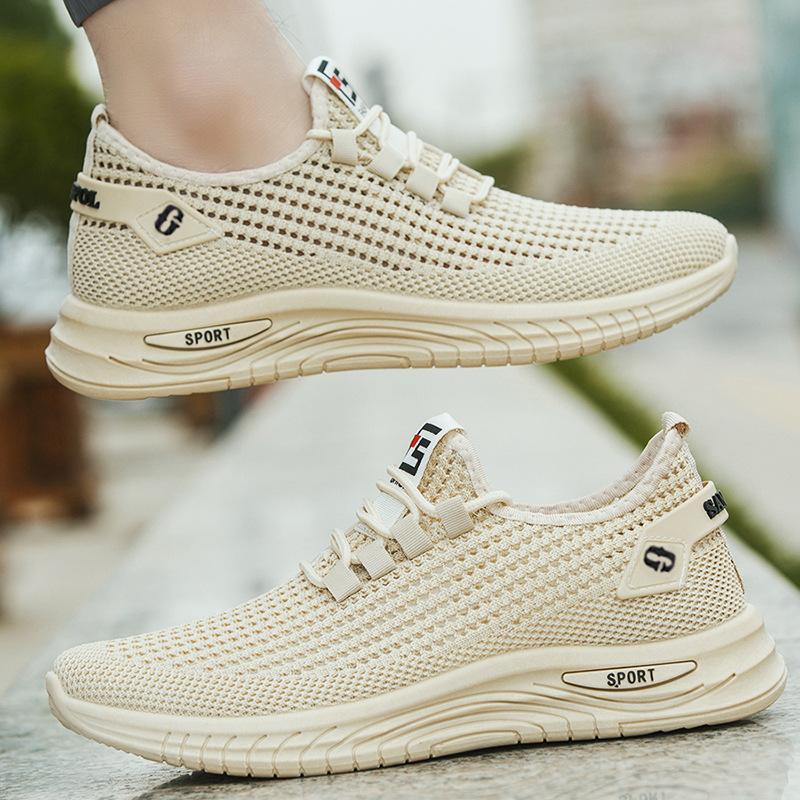 Summer New Mesh Hollow Breathable Men's Casual Sneaker Plus Size