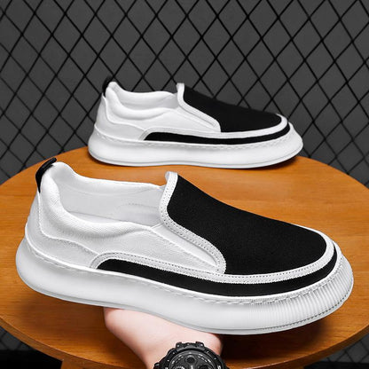 2024 Autumn And Winter New Breathable Lazy Slip-on All-match Canvas Shoes