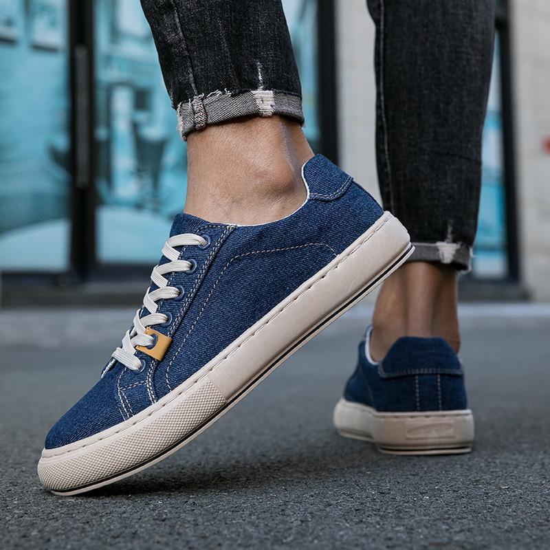 New Men's Breathable Denim Casual Non-slip Casual Shoes