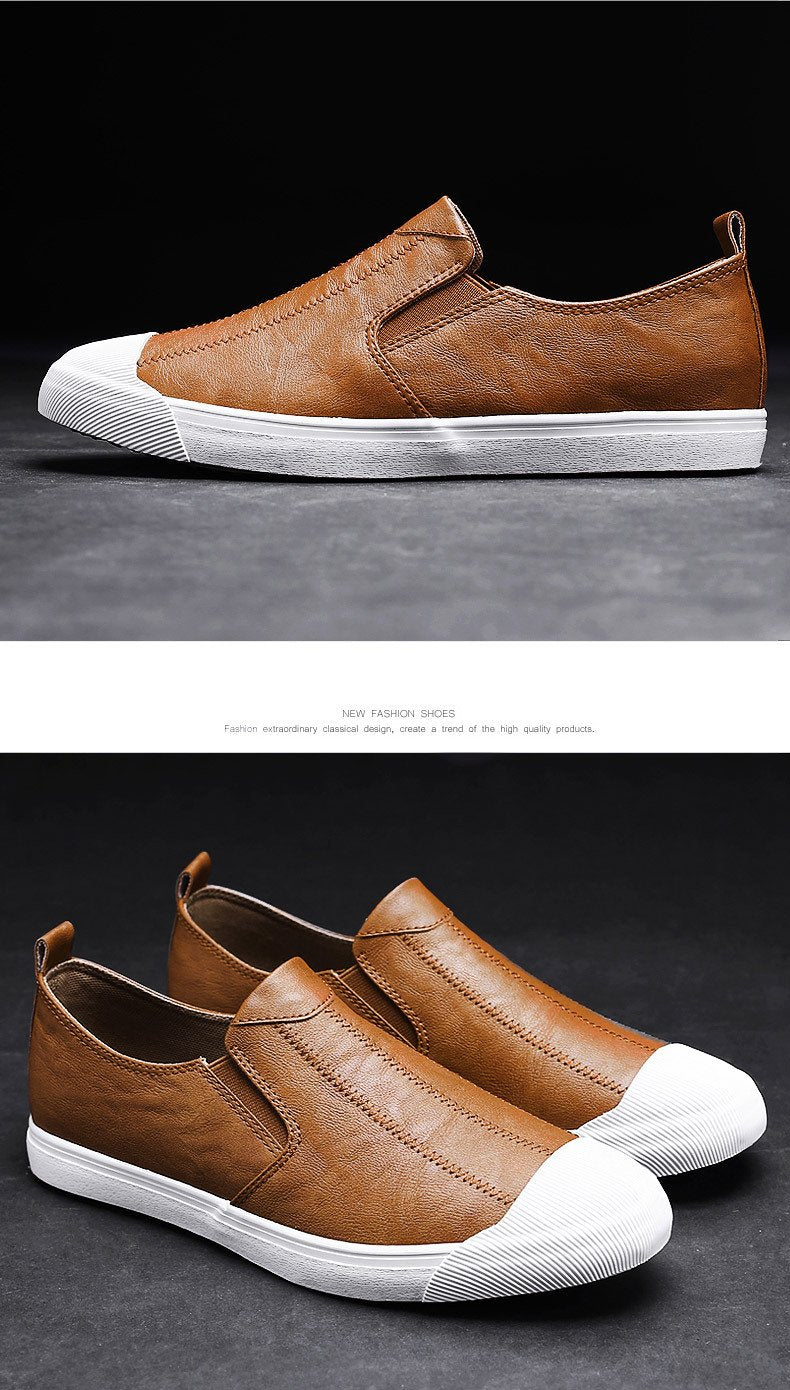 🔥Limited Time Offer 49% OFF🔥New Men's Versatile Casual Slip-on British Leather Shoes