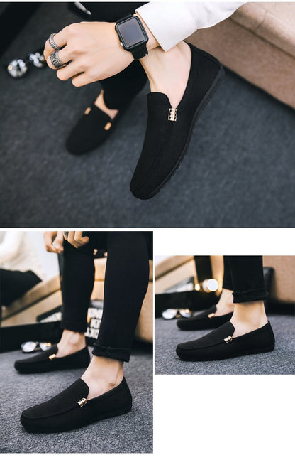 Men's New Casual Slip-on Canvas Shoes