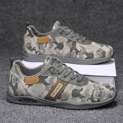 🔥Limited Time Offer 49% OFF🔥New men's camouflage breathable casual canvas shoes