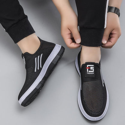 Men's New Mesh Hollow Slip-on Sports Casual Shoes