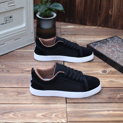 ✅High -quality Dedication✅New Men's Suede & Canvas Breathable All-match Casual Shoes