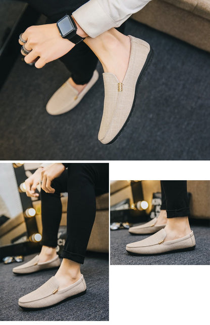 Men's New Casual Slip-on Canvas Shoes