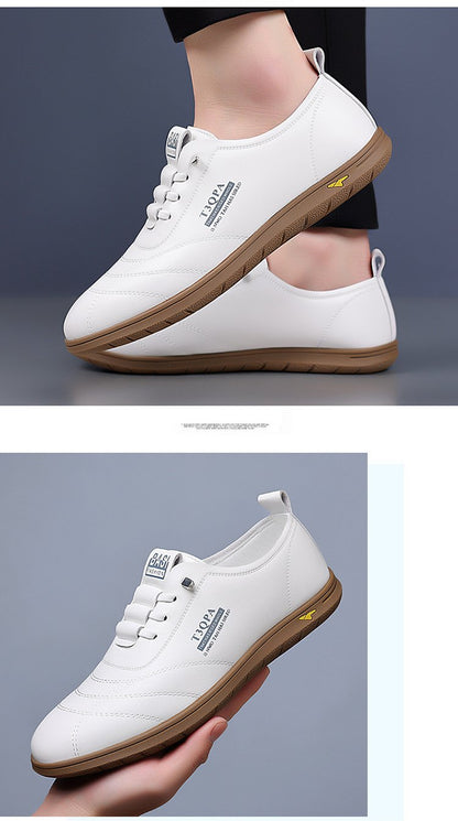 2024 Summer New Men's Soft Bottom Breathable Slip-on Lazy Fashion Casual Shoes