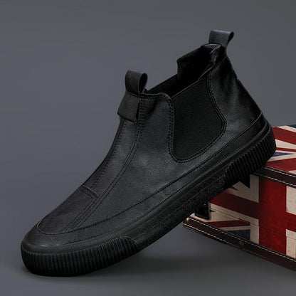 2024 New Men’s Casual Slip-on Leather Shoes