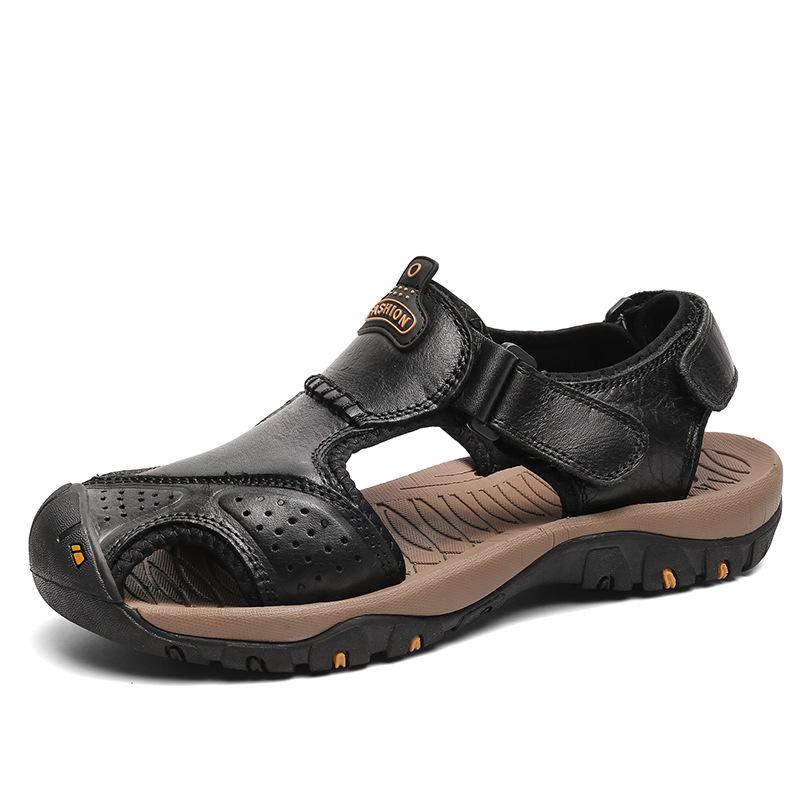 Men's Genuine Leather Sandals For Summer