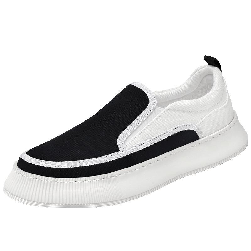 2024 Autumn And Winter New Breathable Lazy Slip-on All-match Canvas Shoes