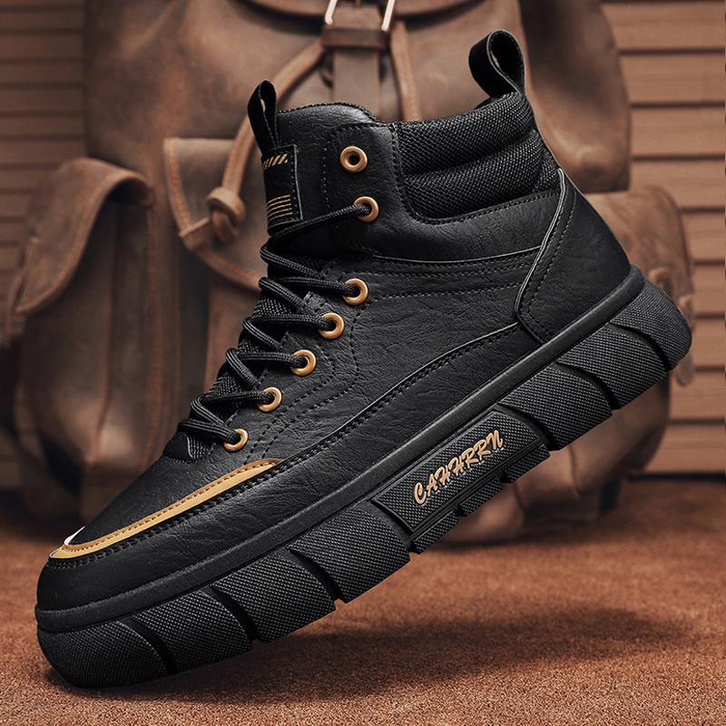 🔥Limited Time Offer 49% OFF🔥New Men's Genuine Leather Sports Thick-soled Casual Martin Boots