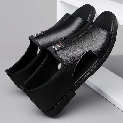 🔥Limited Time Offer 49% OFF🔥Men's New Soft-soled Versatile Beach Slip-on Drive Sandals