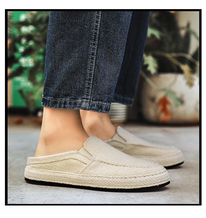 🔥Limited Time Offer 49% OFF🔥New Men's Linen Breathable Slip-on Casual Shoes