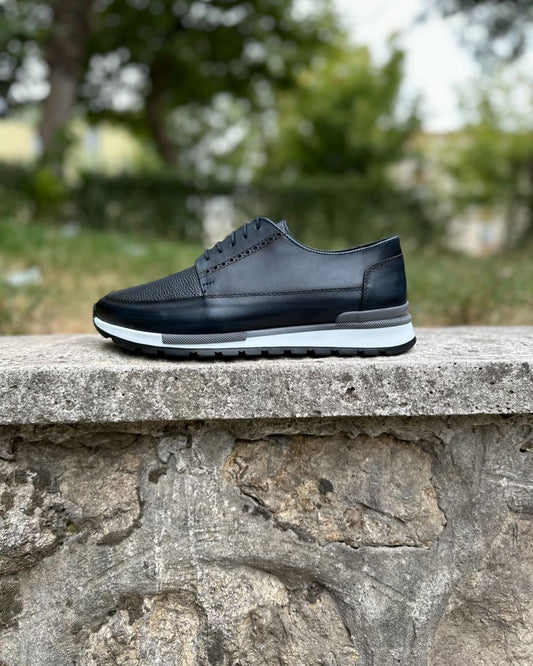 Men's Cowhide Breathable Leather Shoes
