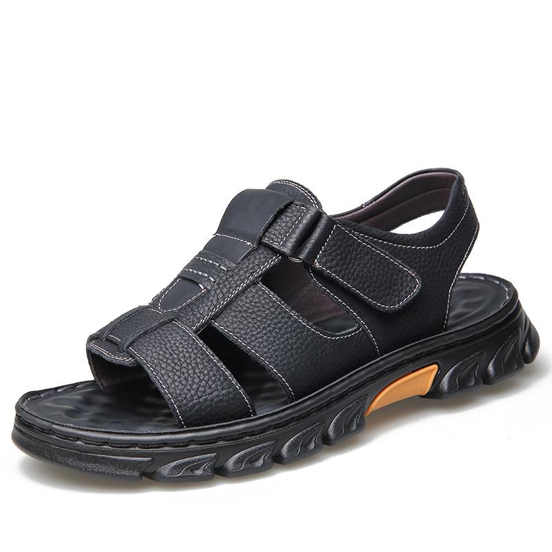 New Men's Beach Leather Sandals