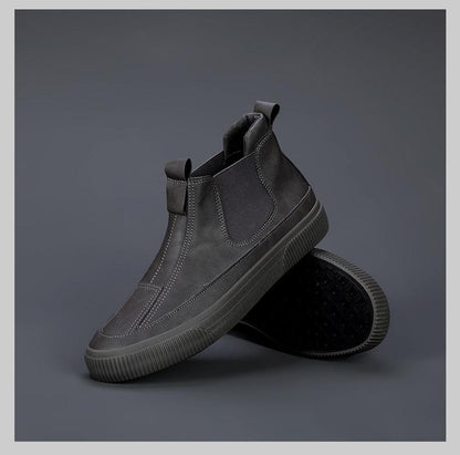 2024 New Men’s Casual Slip-on Leather Shoes