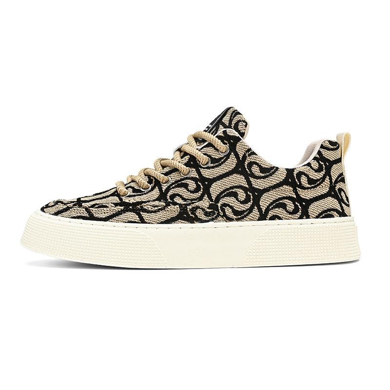 Spring 2024 New Breathable Trendy All-match Sports Casual Low-top Printed Trendy Shoes